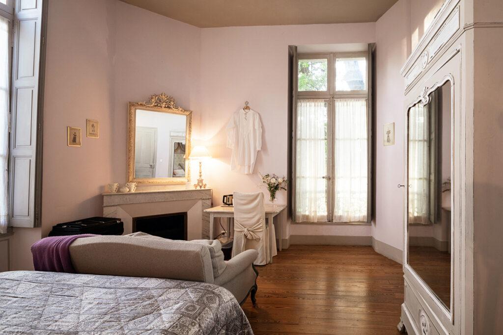 Chambre au chateau Domaine Le Castelet à Castres