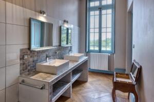 Salle de bain, de la chambre 3 et son coffret vanity miroir