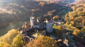 Europe, France, Nouvelle Aquitaine, Lot-et-Garonne, Fumel, Visites du Château de Bonaguil, Forteresse château-fort